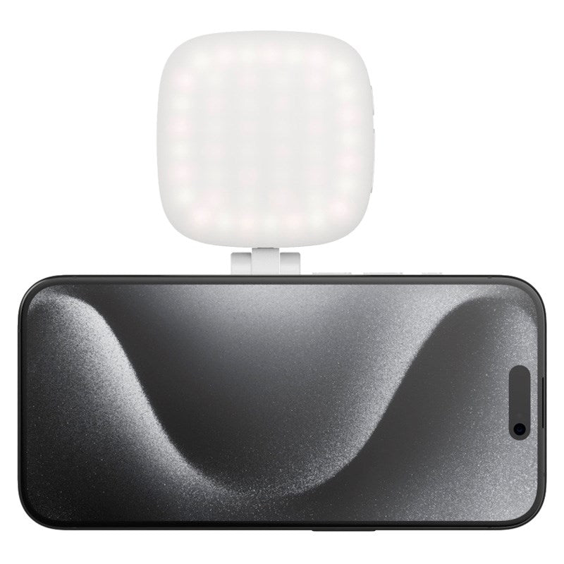 LED-lys for mobil - SmallRig 4933 Vibe P48 - MagSafe-kompatibel - Hvit