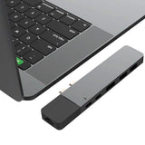 Hyperdrive Net USB-C Multi Adapter 6-in-2 - Grå