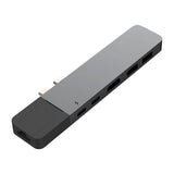Hyperdrive Net USB-C Multi Adapter 6-in-2 - Grå
