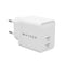 Hyper Vægoplader m. 2 x USB-C - 35W - Hvid