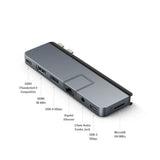 Hyper HyperDrive Duo Pro 7-i-2 USB-C Hub - 100W - Grå