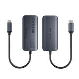 Hyper HyperDrive Ecosmart 6-in-1 USB-C Hub - 2 x USB-A 1 x USB-C 1 x HDMI 1 x Ethernet 1 x SD-Kort - Grå