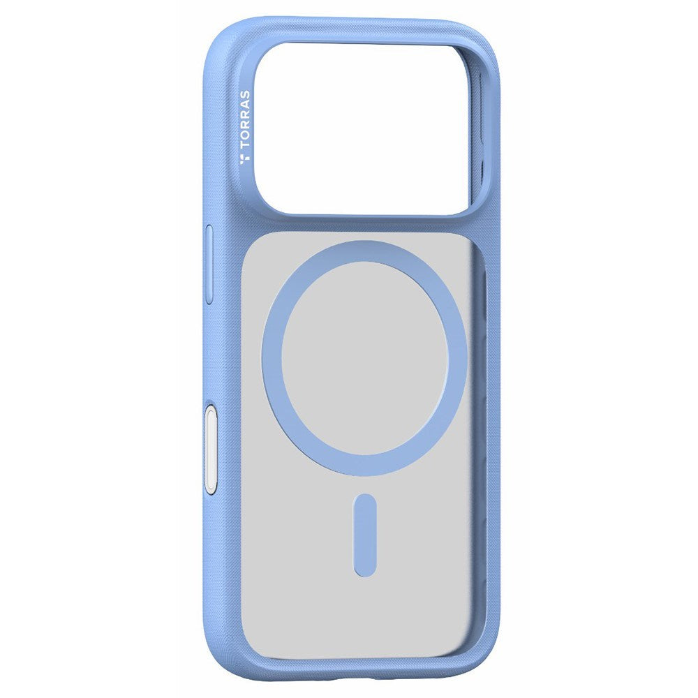 iPhone 18 Pro / 17 Pro TORRAS Guardian Mag Bagside Cover - MagSafe Kompatibel - Blå