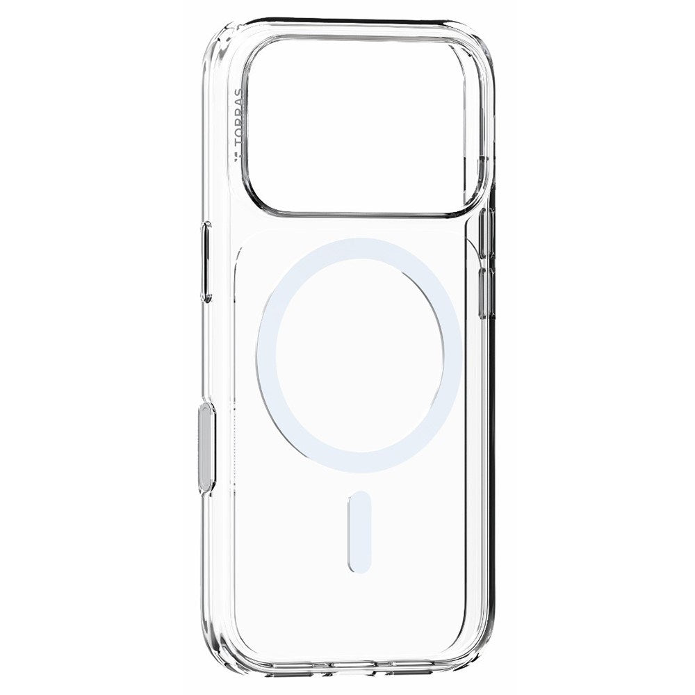 iPhone 18 Pro / 17 Pro TORRAS Guardian Mag Bagside Cover - MagSafe Kompatibel - Gennemsigtig
