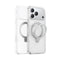 iPhone 18 Pro / 17 Pro TORRAS Ostand Q3 Spin Bagside Cover - MagSafe Kompatibel - Gennemsigtig