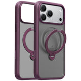 iPhone 18 Pro / 17 Pro TORRAS Ostand Q3 Spin Bagside Cover - MagSafe Kompatibel - Lilla