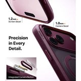 iPhone 18 Pro / 17 Pro TORRAS Ostand Q3 Spin Bagside Cover - MagSafe Kompatibel - Lilla