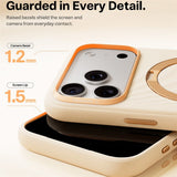 iPhone 18 Pro / 17 Pro TORRAS Ostand Q3 Wind Bagside Cover - MagSafe Kompatibel - Beige