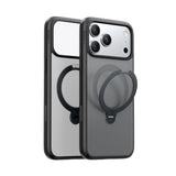 iPhone 18 Pro Max / 17 Pro Max TORRAS Ostand Q3 Spin Bagside Cover - MagSafe Kompatibel - Sort