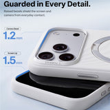 iPhone 18 Pro Max / 17 Pro Max TORRAS Ostand Q3 Wind Bagside Cover - MagSafe Kompatibel - Hvid