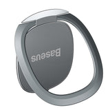 Baseus Invisible Finger Ring / Stativ - Sølv