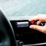 Baseus Steel Cannon mobilholder for ventilasjonssystemer - Maks mobil: 55 x 84 mm - Svart