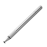 Baseus Dobbeltsidet Stylus Pen / Kuglepen - Sølv