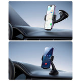 Joyroom Mekanisk Smarttelefonholder for bilen - Svart