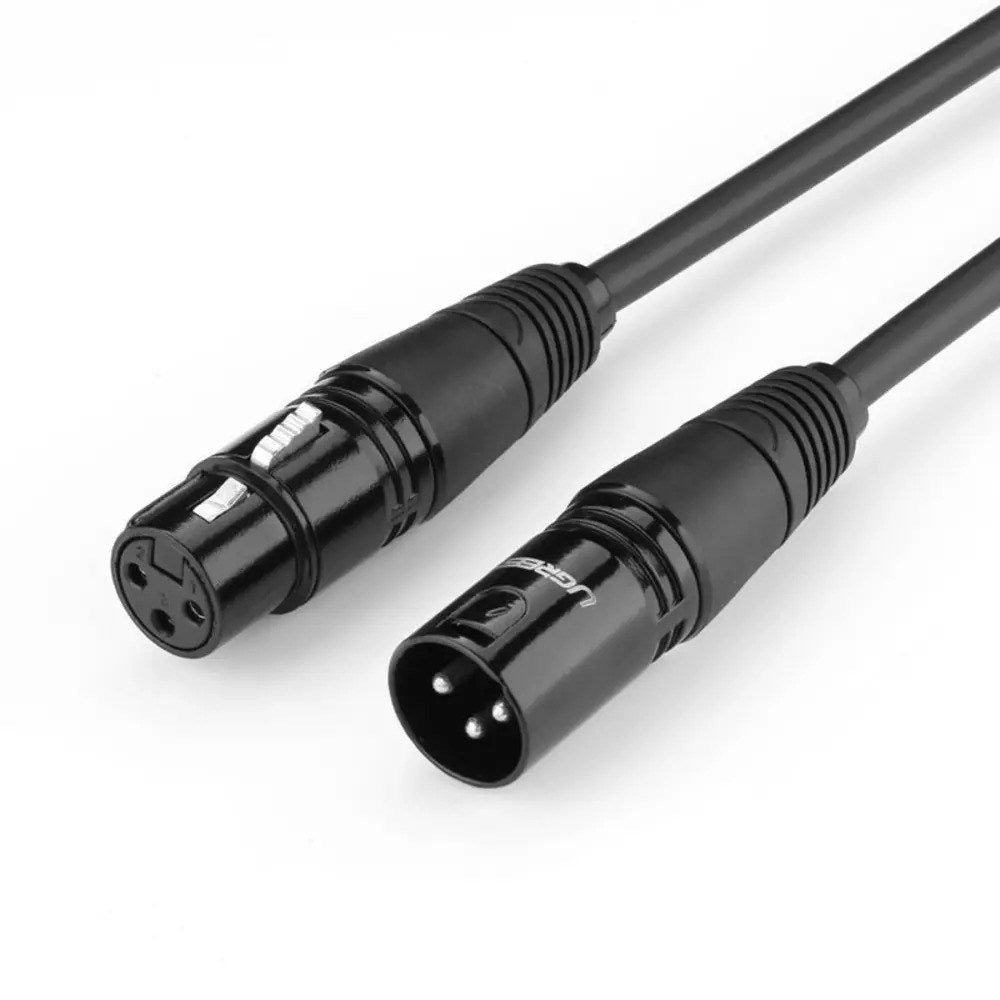 UGREEN 2m XLR til XLR Kabel - Sort