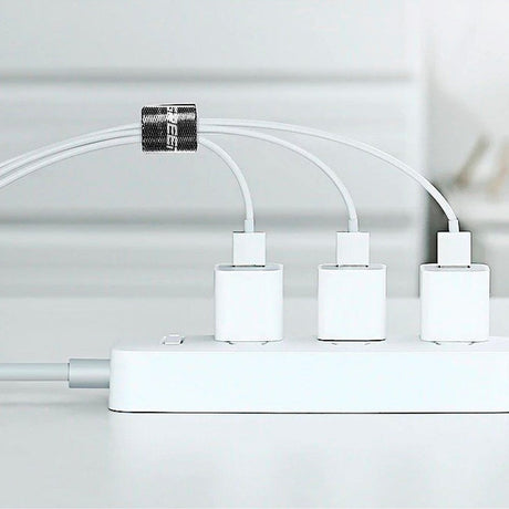 Ugreen borrelås Cable Organizer 5m - Svart