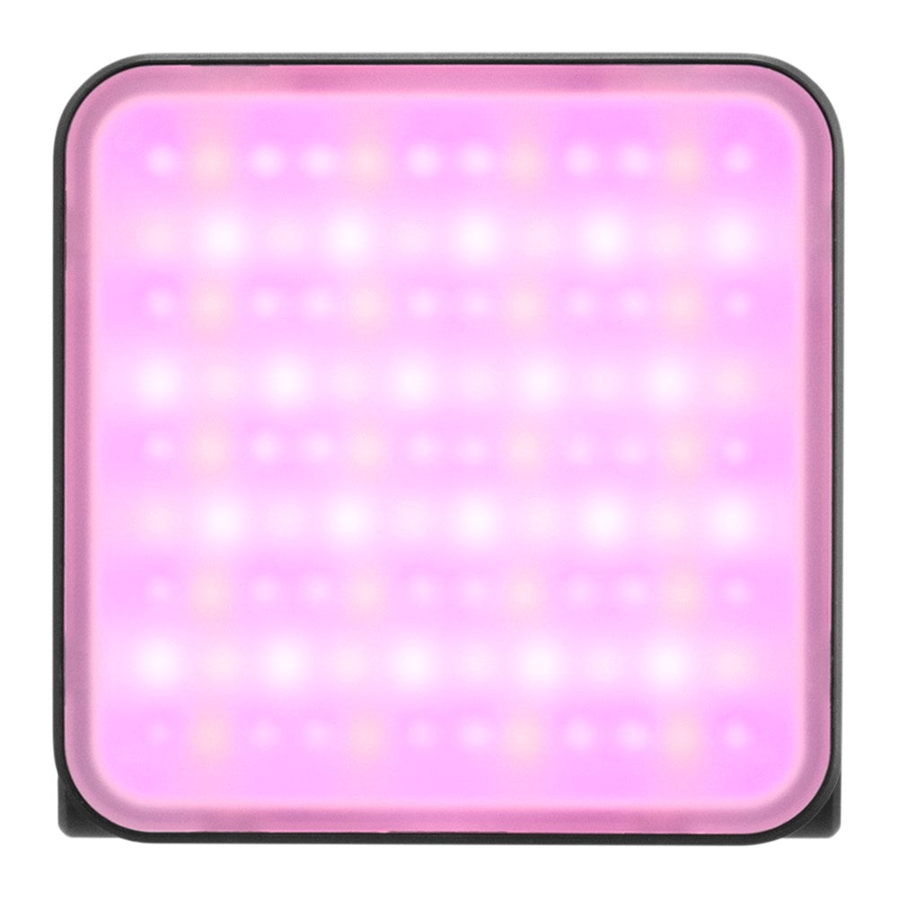 Zhiyun LED Fiveray M20C (RGB) lommelykt m. Magnetisk forlengelsesbrakett - Svart