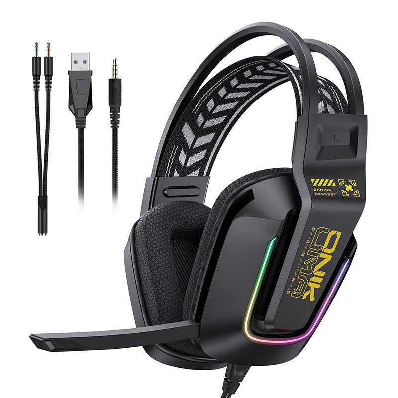 ONIKUMA X13 Gaming Headset - RGB - Sort