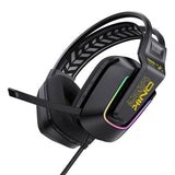 ONIKUMA X13 Gaming Headset - RGB - Sort