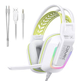 ONIKUMA X13 Gaming Headset - RGB - Hvid