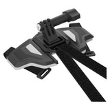 TELESIN Montering af Action Kamera til Styrthjelm - Sort / Grå