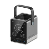 CUKTECH PowerBank m. Trådløs Opladning - 2x USB-C & 2x USB-A - 300W / 40.000 mAh - Sort