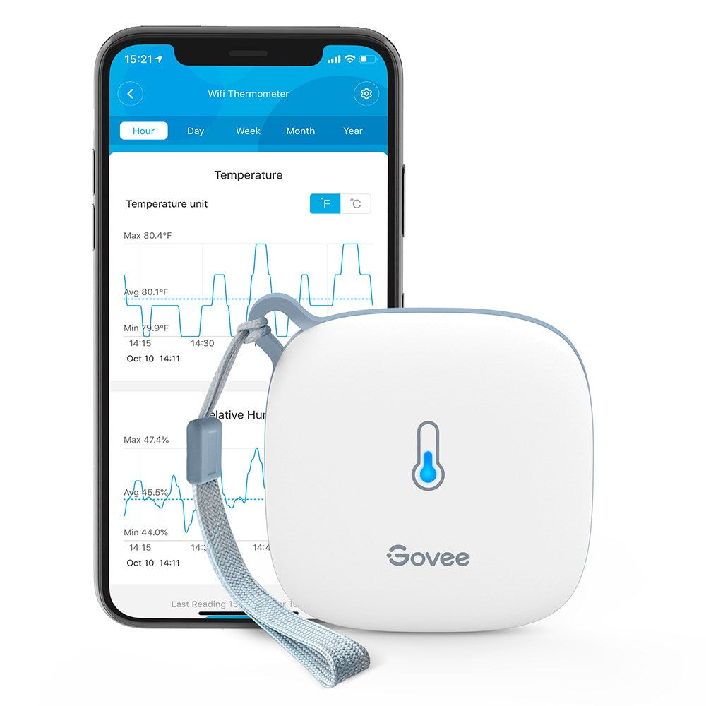Govee WiFi termometer Hygrometer - Hvit