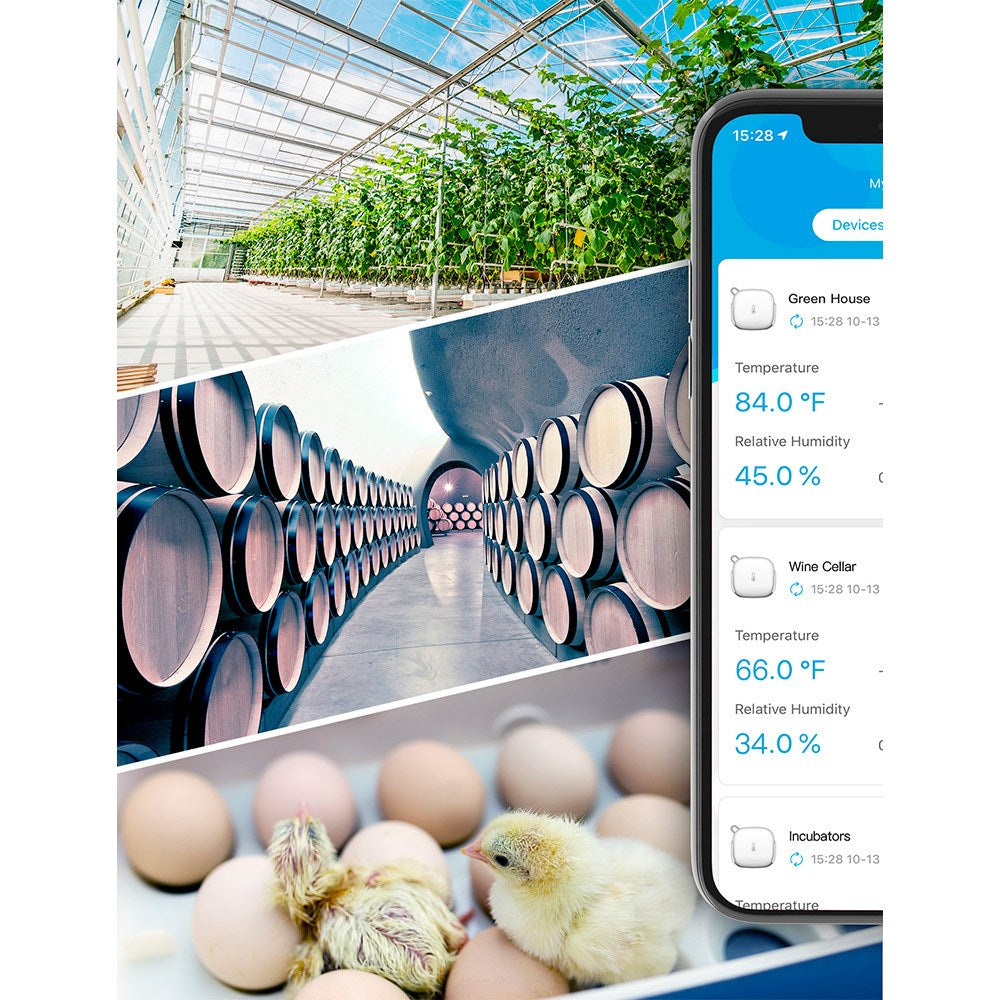 Govee WiFi termometer Hygrometer - Hvit