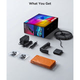 Govee 3 Lite TV-bakgrunnsbelysning - 40 - 50" - Svart