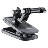 TELESIN Magnetisk Klemme Monteringsløsning til Action Kamera - Sort / Grå