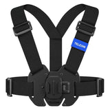 TELESIN Chest Strap Holder til Action Kamera - Sort