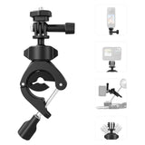 TELESIN Action Kamera Montering til Cykelstel - Sort