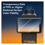 TELESIN - Hærdet Beskyttelsesglas - DJI Osmo Pocket 3 - 2 stk - Gennemsigtig