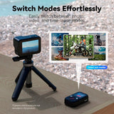 TELESIN Fjernbetjening - GoPro Hero 8 / 9 / 10 / 11 / 12 / 13 / MAX - Håndledsrem - Sort