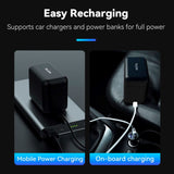 TELESIN - Batteri Opladningscase - Insta360 X4 - Sort