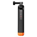 TELESIN Flydende Hand Grip Fjernbetjening - GoPro Hero 8 / 9 / 10 / 11 / 12 / 13 - Sort / Orange