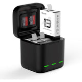 TELESIN - Batteri Opladningscase - GoPro Hero 13 - Sort