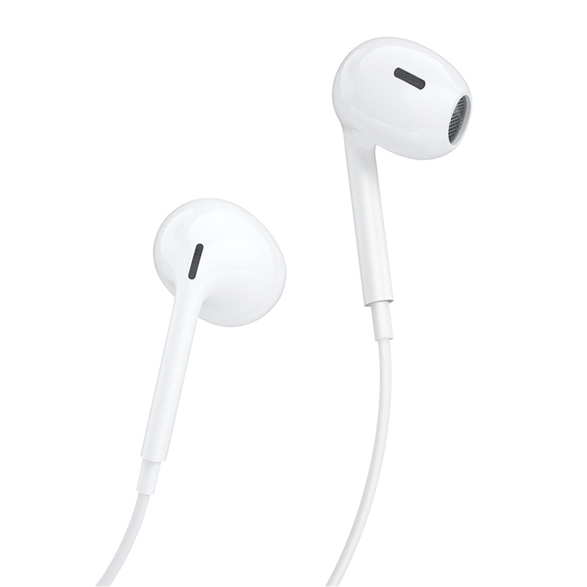 Dudao In-Ear Høretelefoner med Lightning Kabel - Hvid