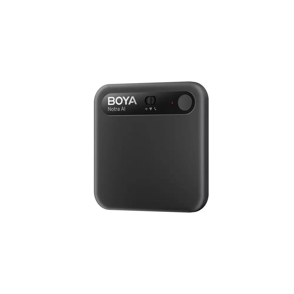BOYA Notra AI Stemmeoptager - Sort