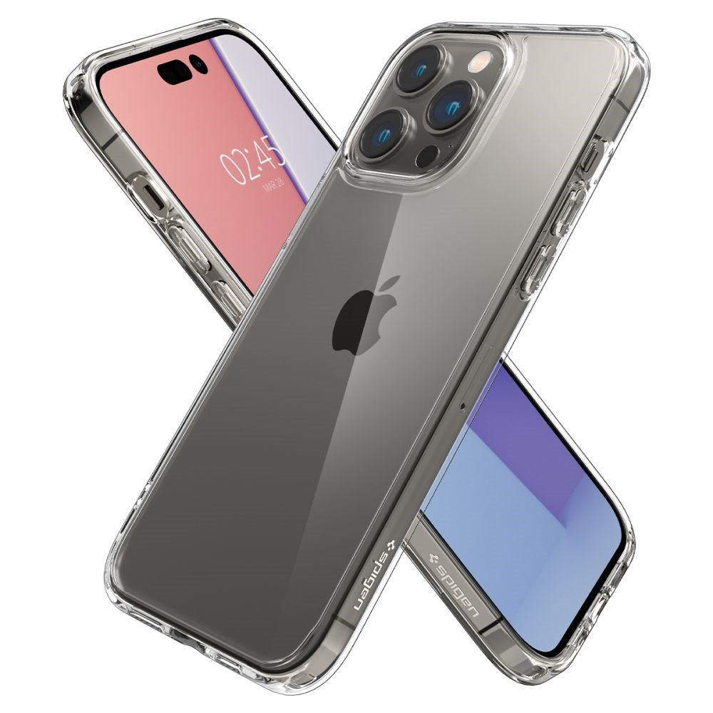 iPhone 14 Pro Max Spigen Ultra Hybrid Bakdeksel - Gjennomsiktig