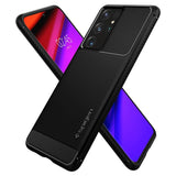 Samsung Galaxy S21 Ultra Spigen Rugged Armor Deksel - Svart