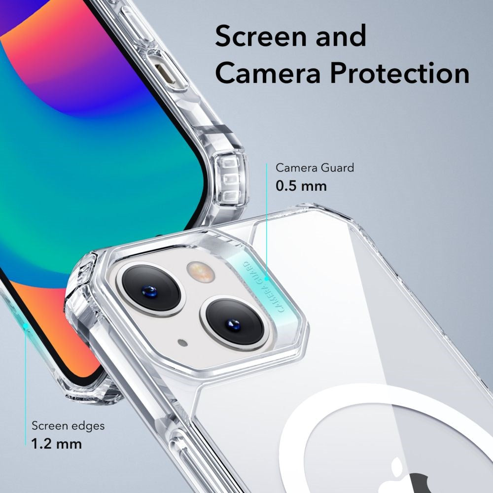 iPhone 14 Pro Max ESR Air Armor Halolock Bagside Cover - MagSafe Kompatibel - Gennemsigtig