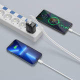 Tech-Protect Network 20W Vegglader m. 1 x USB-C og 1 x USB-A - Svart