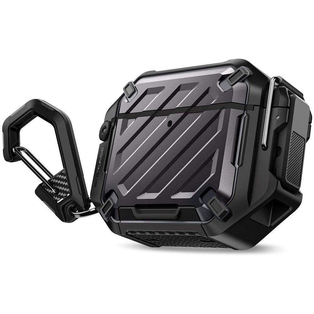 SUPCASE Unicorn Beetle Pro-deksel til Apple AirPods 4 - Slitesterk og stilig - Svart