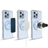 Tech-Protect Magnetisk Ring - MagSafe-kompatibel - 2 Pack - Svart / Sølv