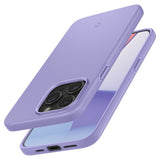 iPhone 15 Pro Spigen Thin Fit-deksel - Iris lilla