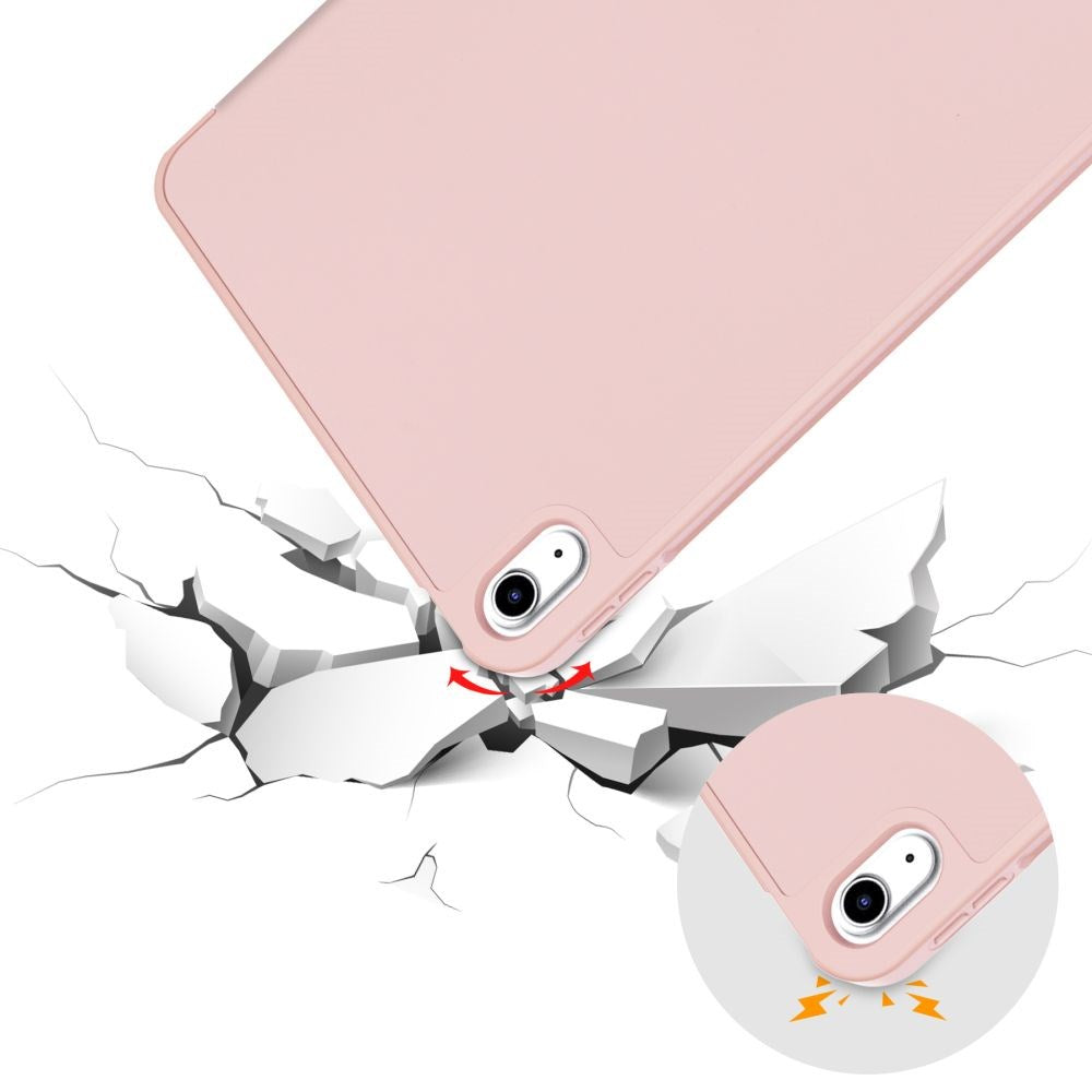 Tech-Protect iPad 11" (2025) / iPad 10.9" (2024/2022) SC Cover m. Apple Pencil Holder - Lyserød