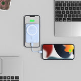 Tech-Protect Wireless Powerbank 5000 mAh - MagSafe-kompatibel - Blå