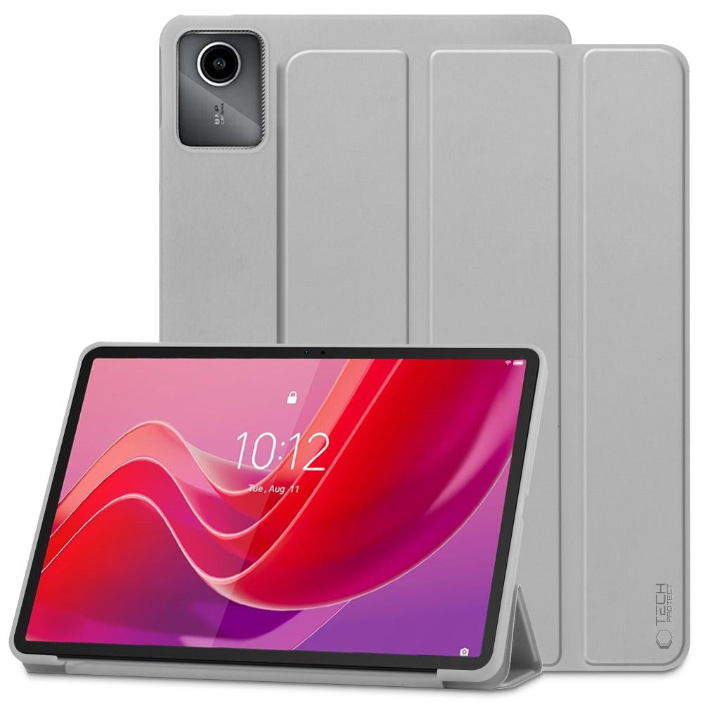 Lenovo Tab M11 Tech-Protect Smartcase Tri-fold deksel - Grå