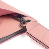 Philbert UltraSlim Vegan Leather Sleeve m. Stropp for MacBook / Laptop 15" (35,5 x 25 x 2 cm) - Rosa